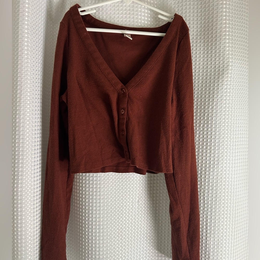 Pacsun brown sweater top